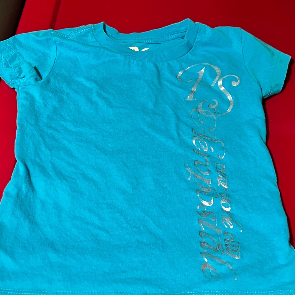 PS from Aeropostale- girls aqua top 5